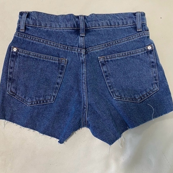 Mango Denim Embroidered Shorts - Picture 5 of 9